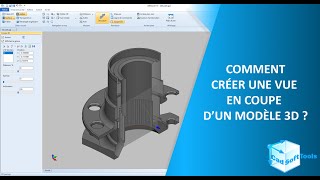 Comment créer une vue en coupe d’un modèle 3D  FRANÇAIS [upl. by Sezen970]