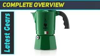 Bialetti Moka Express Alpina Authentic Italian Stovetop Espresso Maker [upl. by Leahkim]