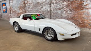 1981 Chevrolet Corvette TTops SOLD at McGinty Motorcars chevrolet corvette car cars fast [upl. by Ahsienet79]