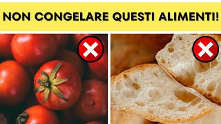 NON Refrigerare Questi 10 Alimenti  Scopri Perché [upl. by Enilamme]