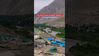 What is the Capital of Ladakh 😎 youtubeshorts shorts ladakh kargil bikeride biker travel [upl. by Oeramed]