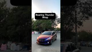 Maruti Ciaz Wrapped  Ciaz Modified  Roaring Thunder Wrap ModifiedCars ciaz2020 ciaz [upl. by Leirda]