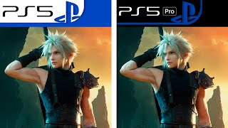 Final Fantasy VII Rebirth  PS5 vs PS5 Pro  Graphics Comparison  Analista De Bits [upl. by Hamner]