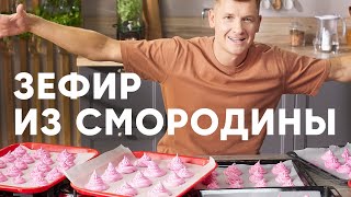 ЗЕФИР ИЗ ЧЁРНОЙ СМОРОДИНЫ  рецепт от шефа Бельковича  ПроСто кухня  YouTubeверсия [upl. by Sinnard682]