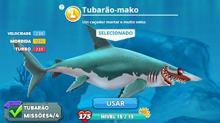 Hungry Shark World  Tubarão Mako [upl. by Ingram]