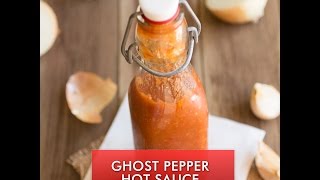 Ghost Pepper Hot Sauce Recipe shorts [upl. by Alliw]