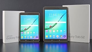 Samsung Galaxy Tab S2 Unboxing amp Review [upl. by Bamby]