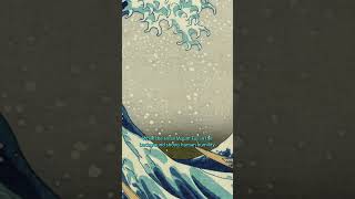 Hokusais The Great Wave of Kanagawa vasari arthistory hokusai [upl. by Norty]