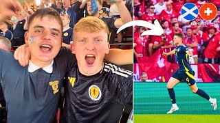 INCREDIBLE SCENES as SCOTLAND Keep Hopes ALIVE v Switzerland 🔥 [upl. by Toh]