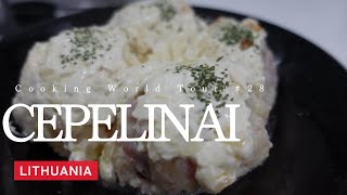 🍽️🇱🇹 Cepelinai Lithuania  ツェペリナイ（リトアニア） [upl. by Nap222]