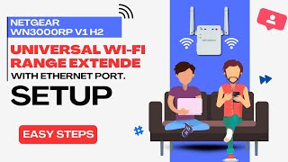 Boost Your WiFi Signal with Netgear WN3000RP Universal Range Extender [upl. by Nallid]