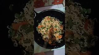 Ajke bikaler nasta special vegetables noodles [upl. by Ehr]