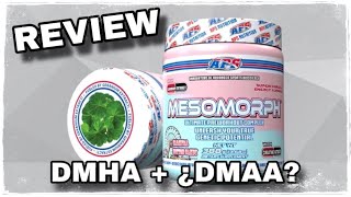 MESOMORPH PRE WORKOUT REVIEW DE APS  Un pre entreno con DMHA y ¿DMAA  Primo del clásico JACK3D [upl. by Glarum]