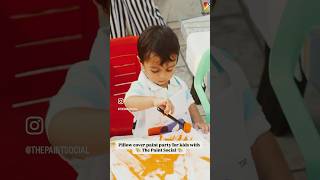 paintparty paintnsip paintpartymumbai artpartymumbai partyideas fabricpainting [upl. by Arodoeht]