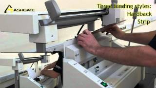 Fastbind Elite XT hot glue perfect binding system from Ashgate Automation Ltd [upl. by Trub]