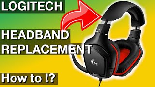 Logitech Headband Replacement How to G332 [upl. by Gilus]