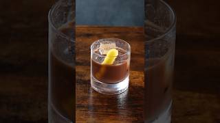 Chocolate Old Fashioned whiskey chocolate cocktail mixology youtube [upl. by Merl]