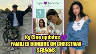 Kyle Echarri and Francine Diaz both families bonding in Christmas seasons 💜 [upl. by Vasili]