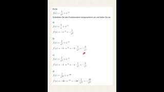 Ableitung von Potenzfunktionen mit negativem Exponenten [upl. by Gnuhc]