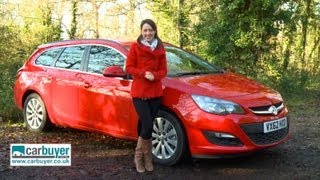 Vauxhall Astra estate review  CarBuyer [upl. by Etz]