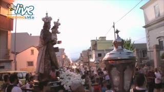 Minervino Murge processione Madonna del Carmine 2015 [upl. by Lleira]