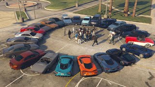 GTA 5  🥶CLEAN CAR MEET💯 drift  Cruise  drag racing💨PS5 only ✨ [upl. by Busch793]