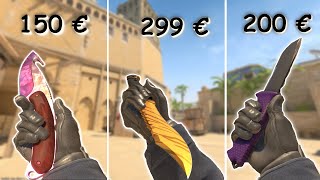 CS2  Best knife FINISH for each KNIFE under 300 € [upl. by Silenay]