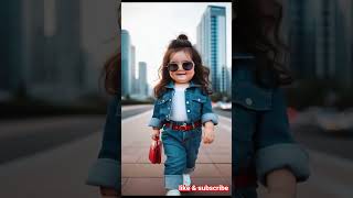 Stylish baby girl।।Trendy kids fashion baby shorts [upl. by Alakim464]