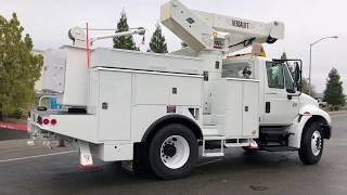 2003 Int 4300 Versalift VST5000I Articulating Bucket Truck for Sale [upl. by Lamaaj327]