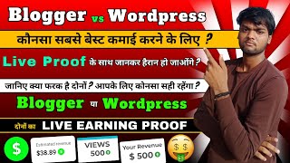 Blogger vs Wordpress  Blogging For Beginners  Blogging Full Course  Blogging Course 2024 Hindi [upl. by Nalra566]