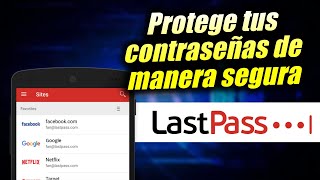 ¿CÓMO USAR LASTPASS TUTORIAL [upl. by Nosniv]