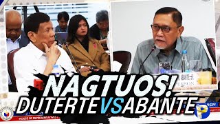 Benny Abante at Rodrigo Duterte NAGAHARAP sa Quadcom hearing [upl. by Naylor967]