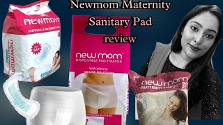 New Mom Maternity Pad review  My experience Best maternity pad Bengali [upl. by Ader]