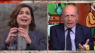 Boldrini vs Sallusti Io divorziata e mia figlia siamo una famiglia Lei non capisce senza [upl. by Savil687]