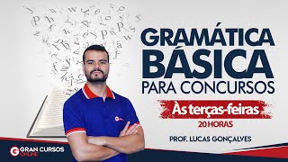 Gramática Básica para Concursos  Morfologia Classe de Palavras  Lucas Lemos [upl. by Pigeon]