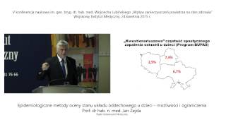 Prof dr hab n med Jan Zejda Śląski Uniwersytet Medyczny [upl. by Ahsinirt]