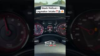 Hellcat Legmaker Intake Sound [upl. by Haibot]