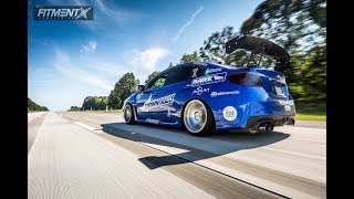 Bagged Subaru WRX STI  Rotiform TMB [upl. by Tannie306]