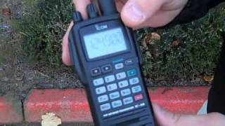 Icom ICA6 Demo [upl. by Tanah476]