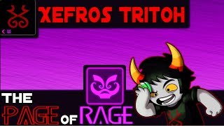 Hiveswap Lore  Xefros Tritoh The Page of Rage [upl. by Treblihp]