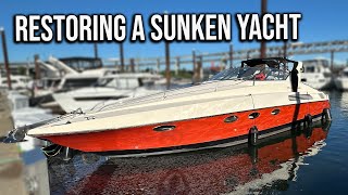 Fully Restoring My Sunken 30 Year Old Italian Yacht [upl. by Bridie]