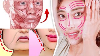 10 Face Yoga Exercises You Must Do Every Day  Glowing Skin AntiAging Face Lift Slim Face [upl. by Adnaluy]