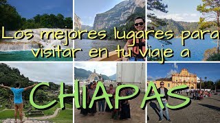 ¿Qué hacer en Chiapas Los MEJORES lugares para visitar en tu viaje a Chiapas [upl. by Joela]