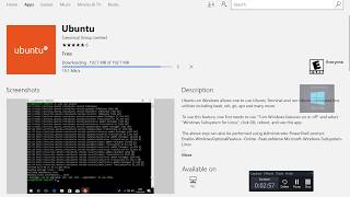 Hands On with Ubuntu Windows Store app [upl. by Olympias73]