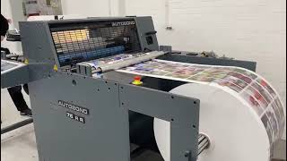 Autobonds Latest Web Fed Laminator 76 cm 30quot Web Width [upl. by Hamlin]