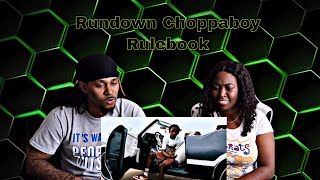 Rundown Choppaboy  Rulebook Official Music Video Reaction [upl. by Dorine470]