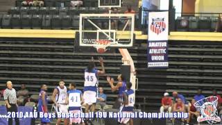 2010 AAU Boys Basketball 19U National Championship [upl. by Nahsab599]