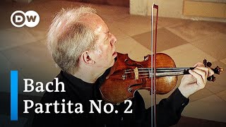 Bach Partita No 2 BWV 1004  Gidon Kremer violin [upl. by Bartlet828]