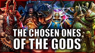 Which Champion of Chaos is the Most Powerful  Warhammer 40k Lore [upl. by Akirdna955]