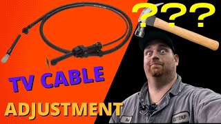 How to set you tv cable dodge Cummins 47rh47re 48re [upl. by Suoirrad110]